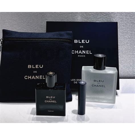 chanel bleu 香精|香奈兒藍色男性系列 .